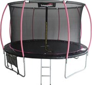 LEAN Trampolína 366 cm - čierno-ružová