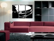 Ručne maľovaný POP Art obraz BMW M3 6 dielny bmw