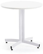 Okrúhly stôl SANNA, Ø700x720 mm, biela