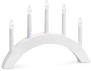 Biela vianočná svetelná dekorácia Atle – Markslöjd