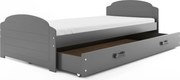 Posteľ LILI 200x90 grafitová