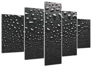 Obraz kvapiek vody (150x105 cm)