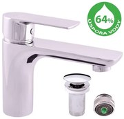 RAV SLEZÁK Vltava umývadlová batéria s clic-clac chróm VTE427.0K