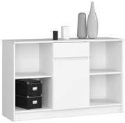 Komoda Briar (biela). Akcia -23%. Vlastná spoľahlivá doprava až k Vám domov. 1128583