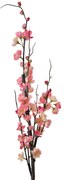 Dekorácia umelá ružovo kvitnúca vetvička Cherry Blossom - 7*7*115 cm