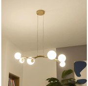 Brilagi - LED Luster na lanku MISTEL 6xG9/3W/230V zlatá/biela