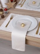 Lurexová Vianočná servítka Rozprávkový stôl - 40 × 40 cm