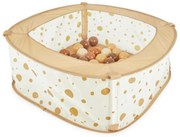 Bieco - Samorozkladací suchý bazén + 50 loptičiek