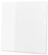 Sklenená magnetická tabuľa STELLA, 500x500 mm, biela