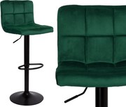 Barová stolička Arako zelená
