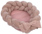 Ružové hniezdočko pre bábätko 47x70 cm – Meowbaby