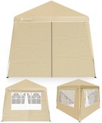 InternetovaZahrada Záhradný altánok Capri 3x3 m - 4 bočné steny - béžová