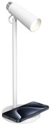 Immax 08990L - LED Stmievateľná stolná lampa s Qi nabíjaním TIT LED/12W/230V biela