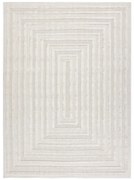 Koberec SANTO SIZAL 0999 geometrický, biely