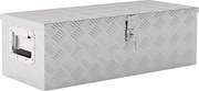 HOMCOM Náradný box 76 x 33 x 25 cm - Prepravný box z hliníka | Aosom