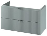 Cersanit S1015-012 -Zavesená kúpeľňová skrinka pod umývadlo TIRSO 100x45 cm mintová