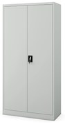 Kovová šatňová skriňa DAWID, 900 x 1850 x 450 mm, šedá