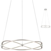 Redo 01-2251 - LED Stmievateľný luster na lanku QUARK LED/43W/230V 3000K chróm