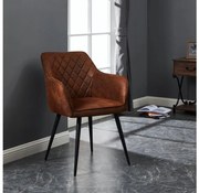 Eglo 424708 - Jedálenská stolička MASANTOL 81,5x63 cm hnedá