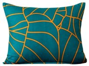 Obliečka na vankúš z mikrovlákna FANFARE 40x50 cm, petrolejový