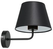 Luminex Nástenná lampa ARDEN 1xE27/60W/230V čierna/biela LU3481