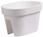 Kvetináč Lofly Railing biely