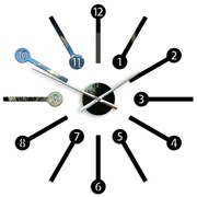 Moderné nástenné hodiny METRO HMCNH063