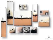 Autorská reprodukcia na plátne KRAJINA XOBAM015E12