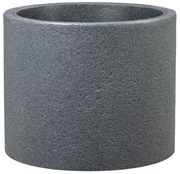 Scheurich Kvetináč Riva (žula/čierna, Ø 40 cm) (100349892)