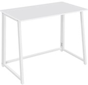 Počítačový stôl MAX - biely / biele nohy