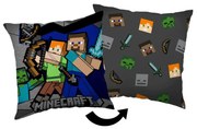 Jerry Fabrics Vankúšik Minecraft Survival Mode, 40 x 40 cm