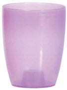 Kvetináč Coubi Orchidea fialový transparentný I mat