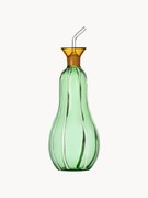 Ručne vyrobený dávkovač na ocot a olej z borosilikátového skla Vegetables