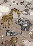 Medipa (Merinos), Detský kusový koberec Diamond Kids 24292/760, 140x200, béžová, detská izba