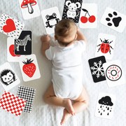 Montessori kontrastné karty pre bábätká