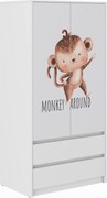 Wooden Toys Detská skriňa B-9 Opica Safari