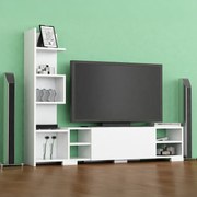 Televízny stolík Pera White