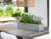 Hrantík FLOBO, sklolaminát, šírka 80 cm, betón - design