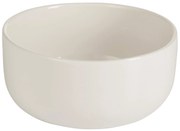 Biela keramická misa Ruby M - 16 * 16 * 7,5 cm