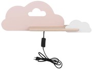 Candellux Nástenné svietidlo policové 5W, ružovo-biely mrak - s napájacím káblom 21-75741