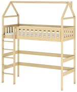 Posteľ Domček Otylia 80x160 borovica