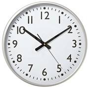 Nedis CLWA016PC38AL - Nástenné hodiny pr. 38 cm 1xAA biela