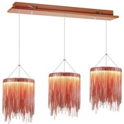 Závesné LED svietidlo Cascata, 1x LED 54w, 3000k, c