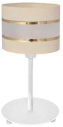 Stolná lampa HELEN 1xE27/15W/230V krémová