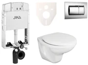 Cenovo zvýhodnený závesný WC set Jika na zamurovanie + WC Fayans Neo SIKOJJ2
