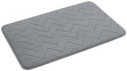Gedy Gedy, MOUSSE kúpeľňová predložka, 50x80 cm, 100% polyester, protisklz, sivá, 96MS508008