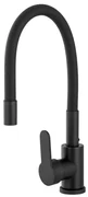 Gamma Flex 2000, stojanková drezová batéria s flexibilným ramenom, čierna matná, GMA-BFX-2000BK