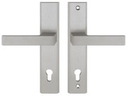 TOTAL vchodová kľučka-kľučka INOX 90mm INOX imitácia nereze