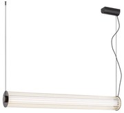 Argon 8628 - LED Luster na lanku HAMPTON LED/60W/230V 3000K 80 cm čierna