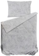 Bierbaum obliečka bavlnený satén 3684 Paisley Grey - 140x200 / 70x90 cm